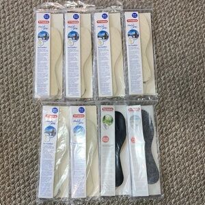 Titania women’s insole assorted adjustable from size 2-7.5 8 pairs New